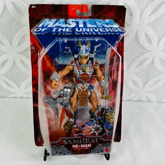 Masters of the Universe Samurai He-Man Action Figure MOTU 2002 Mattel - Picture 3 of 7